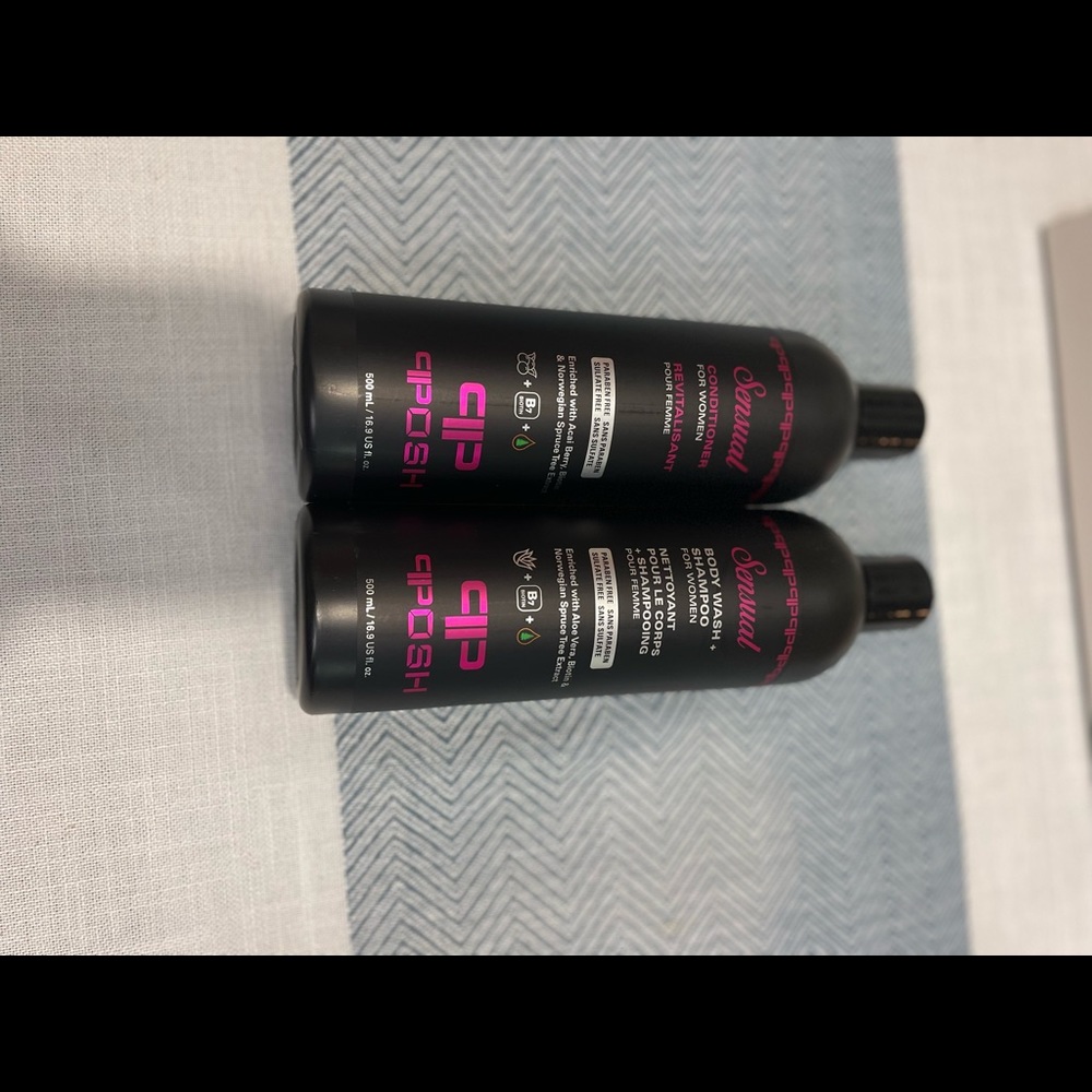 Posh shampoo/ conditioner